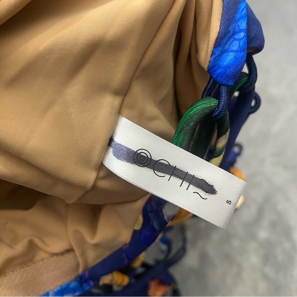 New! Ochie Midnight Floral Olivia Off Shoulder One Piece Swimsuit - 27713 - Picture 9 of 10